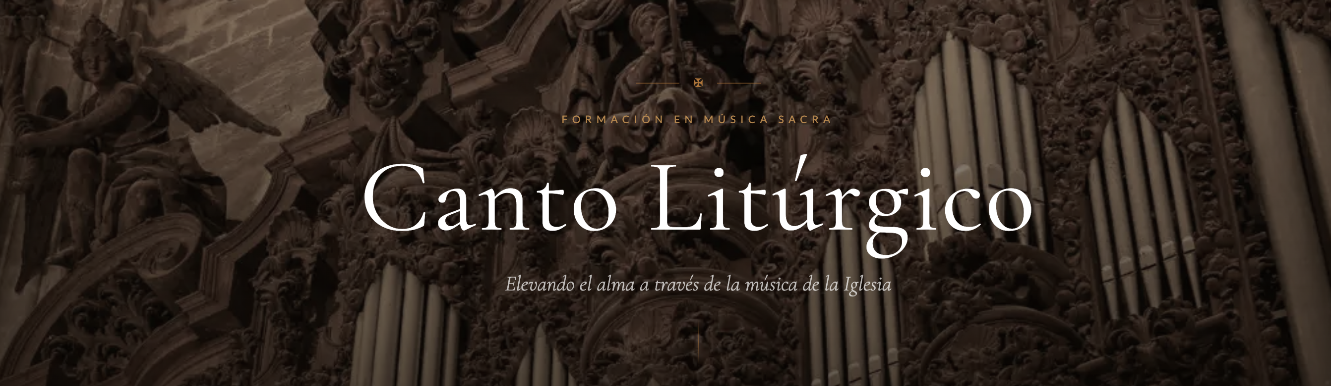 Canto Litúrgico, formación en música sacra